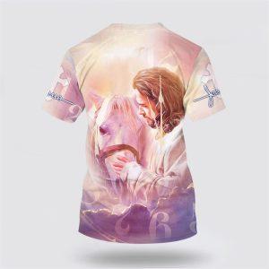 Jesus And Horse All Over Print 3D T Shirt Gifts For Christians 2 egiuhg.jpg