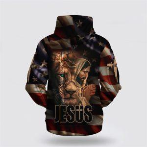 Jesus And Lion All Over Print 3D Hoodie Gifts For Christian Families 2 gn8lvm.jpg