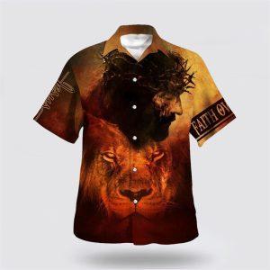 Jesus And Lion Hawaiian Shirt Gifts For Christians 1 fdsopy.jpg