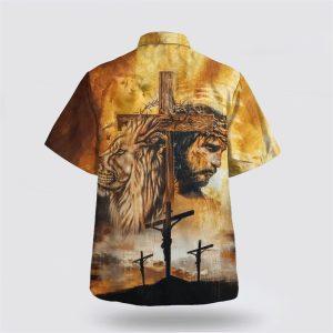 Jesus And Lion Hawaiian Shirts For Men Gifts For Christians 2 nf8yzz.jpg