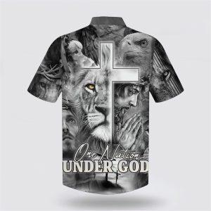 Jesus And The Lion Of Judah Hawaiian Shirt Gifts For Christians 2 u0jps3.jpg
