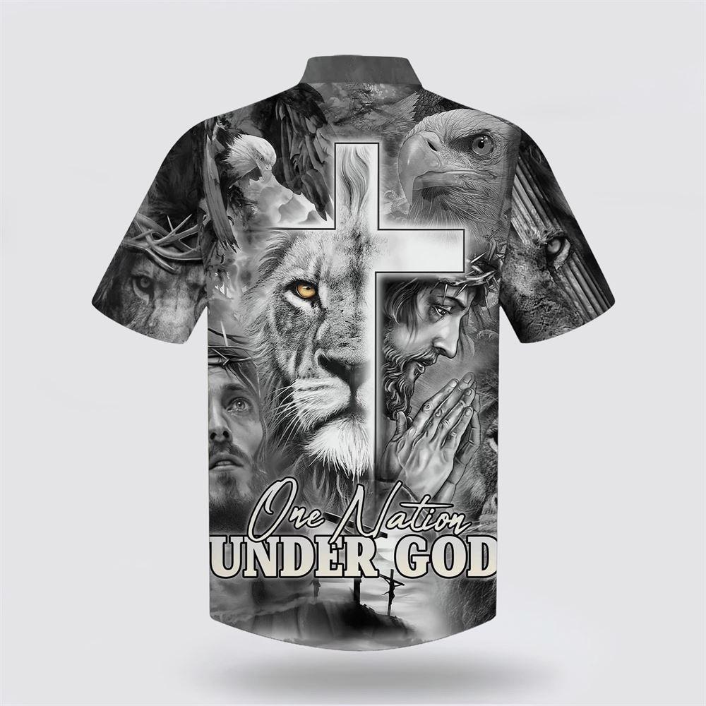 Jesus And The Lion Of Judah Hawaiian Shirt – Gifts For Christians Jesus And The Lion Of Judah Hawaiian Shirt – Gifts For Christians
