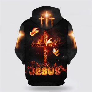 Jesus And The Three Crosses All Over Print 3D Hoodie Jesus Hoodie Men Women Gifts For Christian Families 2 rrgdzw.jpg