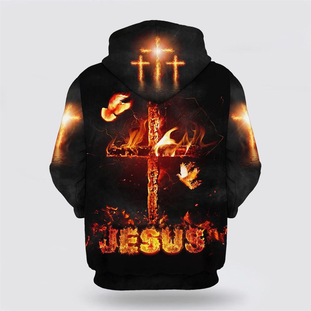 Jesus And The Three Crosses All Over Print 3D Hoodie Jesus Hoodie Men & Women – Gifts For Christian Families Jesus And The Three Crosses All Over Print 3D Hoodie Jesus Hoodie Men & Women – Gifts For Christian Families