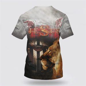 Jesus Arms Open Lion Cross All Over Print 3D T Shirt Gifts For Christians 2 ozdbyf.jpg