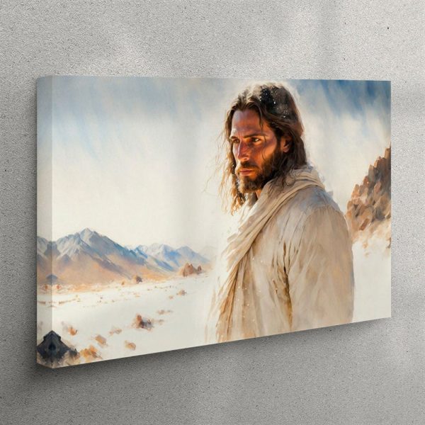 Jesus Christ Art Canvas Art – Christian Wall Art Decor – Jesus Christ Canvas