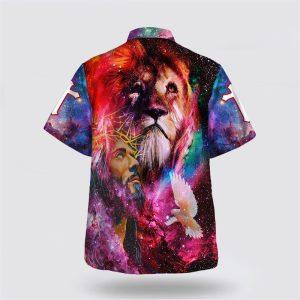 Jesus Christ Lion Of Judah Hawaiian Shirts For Men Gifts For Christians 2 qf0lqp.jpg