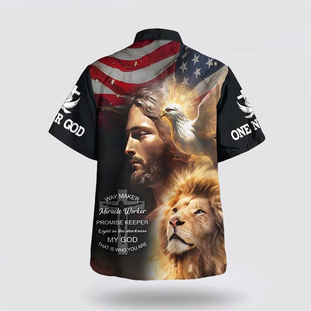 Jesus Christ Lion Way Maker Miracle Worker Hawaiian Shirts For Men – Gifts For Christians Jesus Christ Lion Way Maker Miracle Worker Hawaiian Shirts For Men – Gifts For Christians