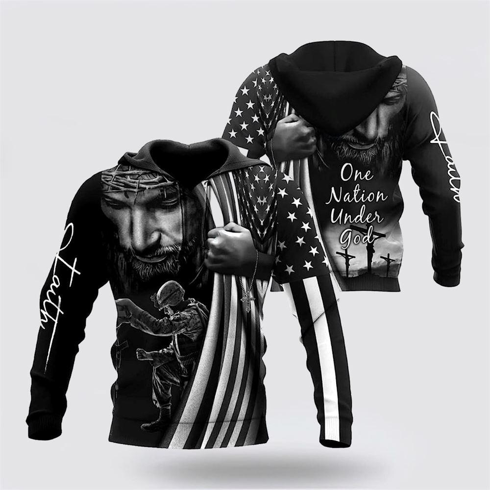 Jesus Christ Name All Over Print 3D Hoodie For Women Men – Gifts For Christian Families Jesus Christ Name All Over Print 3D Hoodie For Women Men – Gifts For Christian Families