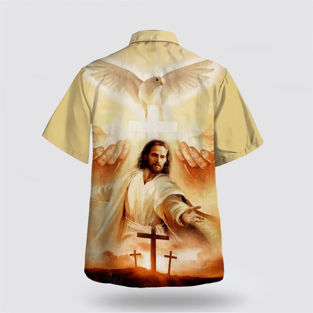 Jesus Christ Reaching Out Hand Hawaiian Shirts For Men And Women – Gifts For Christians Jesus Christ Reaching Out Hand Hawaiian Shirts For Men And Women – Gifts For Christians