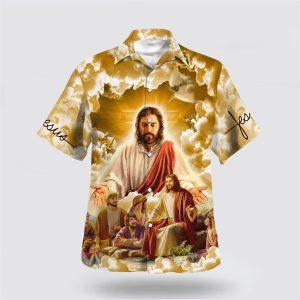 Jesus Christ With His Disciples Hawaiian Shirts…