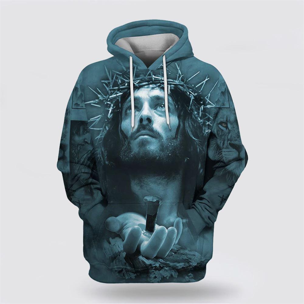 Jesus Crown Of Thorn I May Not Be Perfect But Jesus Thinks I’m To Die All Over Print 3D Hoodie – Gifts For Christian Families Jesus Crown Of Thorn I May Not Be Perfect But Jesus Thinks I’m To Die All Over Print 3D Hoodie – Gifts For Christian Families