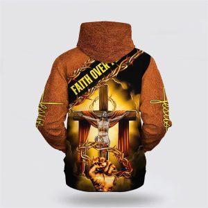 Jesus Crown Of Thorns Hoodie Faith Over Fear All Over Print 3D Hoodie Gifts For Christian Families 2 k9dwlb.jpg