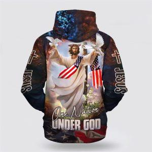 Jesus Dove Hoodie One Nation Under God All Over Print 3D Hoodie Gifts For Christian Families 2 xtua9n.jpg