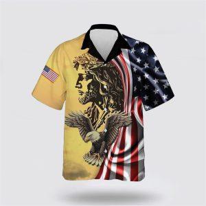 Jesus Eagle American Flag Pattern Hawaiian Shirt Gifts For Christians 2 zisvje.jpg