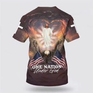 Jesus Eagle One Nation Under God All Over Print 3D T Shirt Gifts For Christians 2 txv1rs.jpg