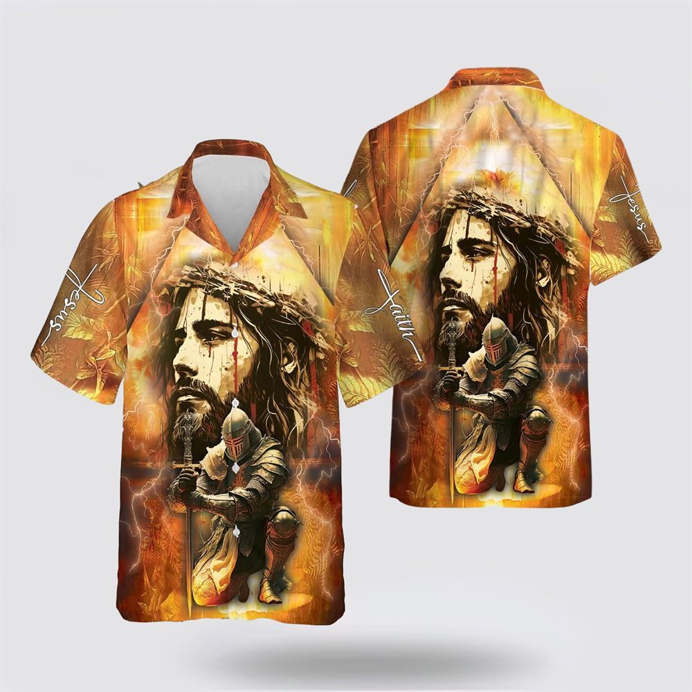 Jesus Face Warrior Hawaiian Shirt – Gifts For Christians Jesus Face Warrior Hawaiian Shirt – Gifts For Christians