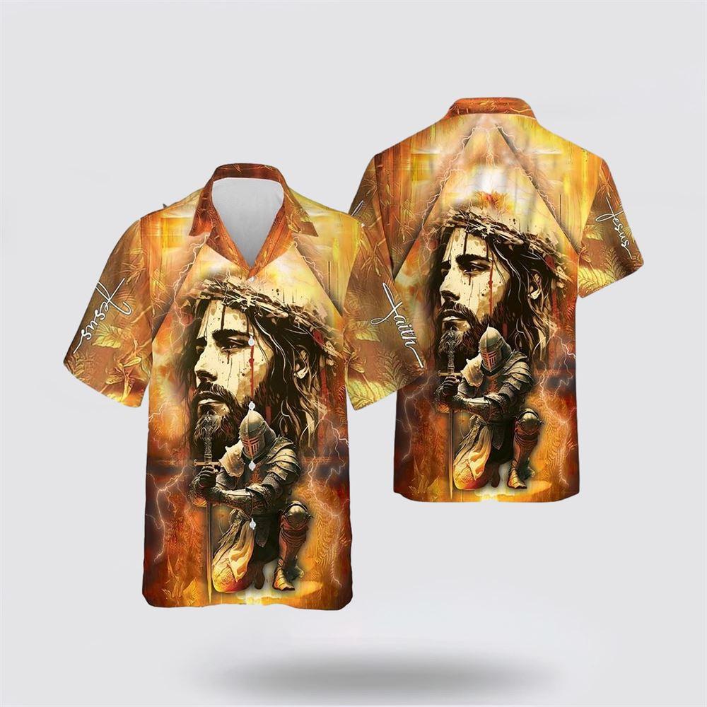 Jesus Face Warrior Hawaiian Shirt – Gifts For Christians Jesus Face Warrior Hawaiian Shirt – Gifts For Christians