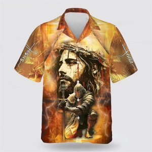 Jesus Face Warrior Hawaiian Shirt Gifts For Christians 2 jtkmgh.jpg