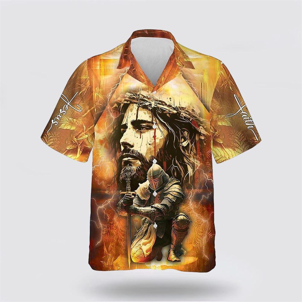 Jesus Face Warrior Hawaiian Shirt – Gifts For Christians Jesus Face Warrior Hawaiian Shirt – Gifts For Christians