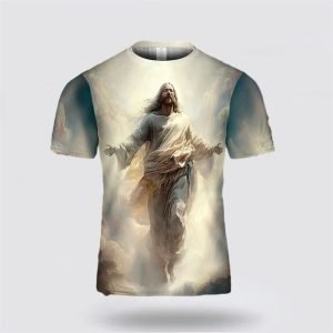 Jesus Faith Based Art Shirt Faith Over…
