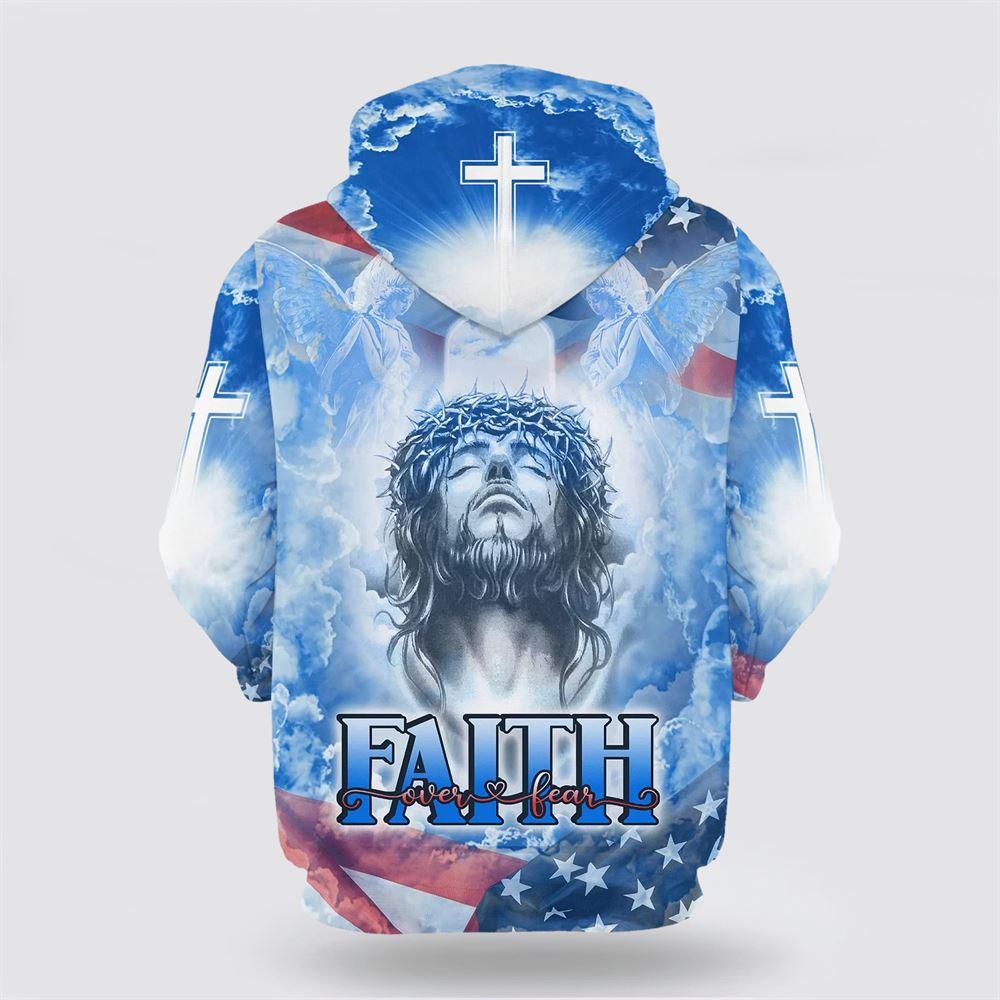 Jesus Faith Over Fear Hoodies Jesus All Over Print 3D Hoodie – Gifts For Christian Families Jesus Faith Over Fear Hoodies Jesus All Over Print 3D Hoodie – Gifts For Christian Families