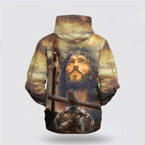 Jesus God Is My Savior My Everything Life Of Jesus All Over Print 3D Hoodie Gifts For Christian Families 2 devg9e.jpg