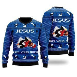 Jesus Has Your Back Jiu Jitsu Ugly…