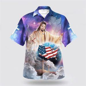 Jesus Holding Earth Hawaiian Shirts Gifts For Christians 1 y07eow.jpg