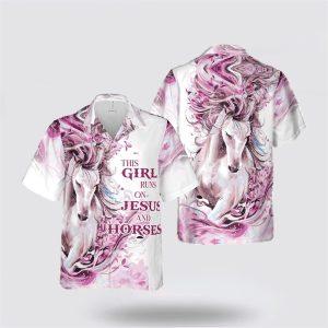 Jesus Horse Girl Hawaiian Shirts – Gifts…