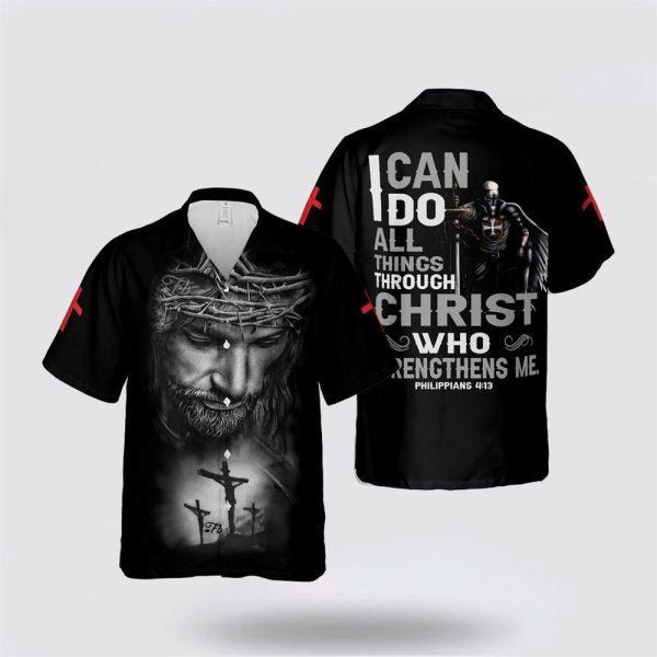 Jesus I Can Do All Things Through Christ Hawaiian Shirts – Gifts For Christians