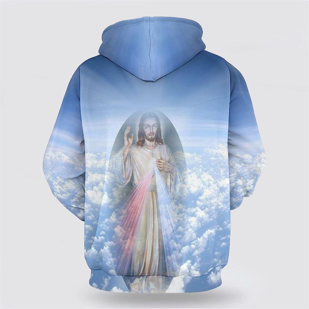 Jesus I Trust In You All Over Print 3D Hoodie – Gifts For Christian Families Jesus I Trust In You All Over Print 3D Hoodie – Gifts For Christian Families