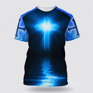 Jesus Is My God My King My Lord Lion Cross Light All Over Print 3D T Shirt Gifts For Christian Friends 1 oyb9ea.jpg