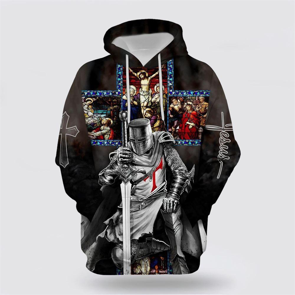 Jesus Is My God My King My Lord My Savior All Over Print 3D Hoodie – Gifts For Christian Families Jesus Is My God My King My Lord My Savior All Over Print 3D Hoodie – Gifts For Christian Families