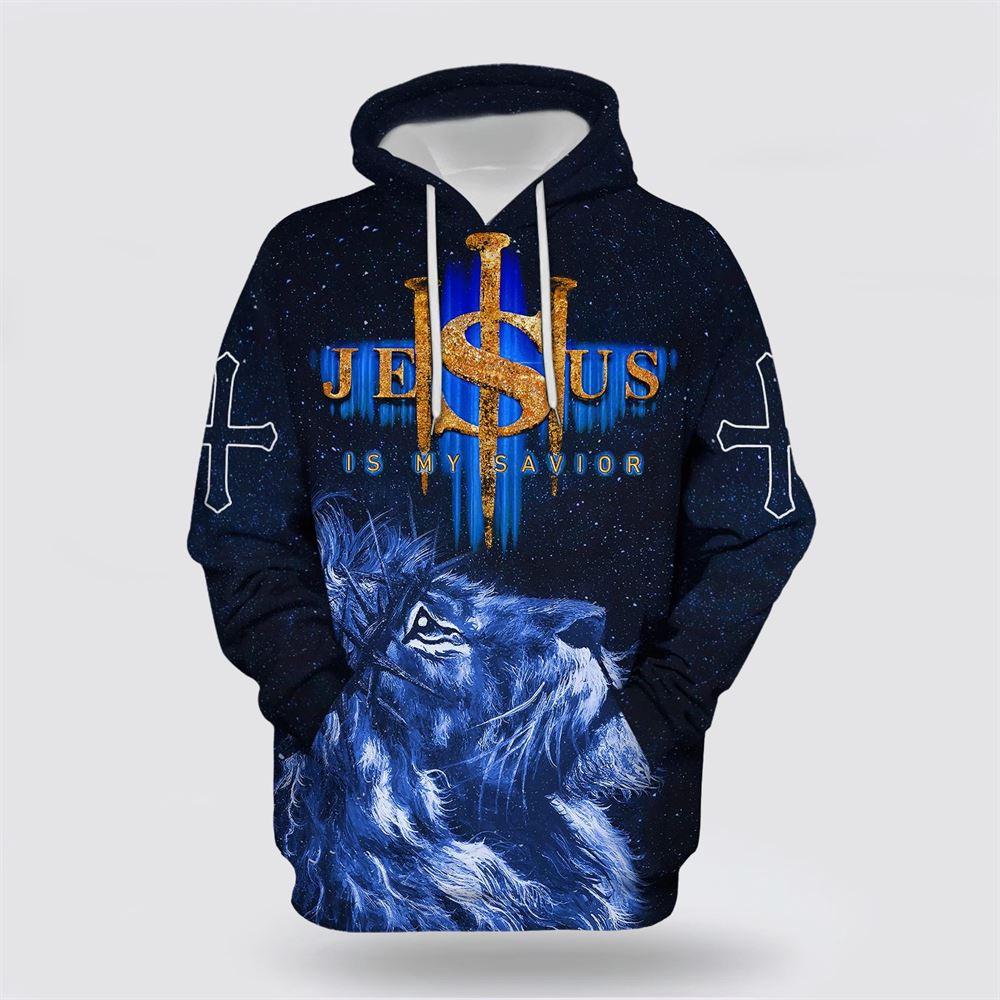 Jesus Is My Savior 3D Hoodie – Gifts For Christian Families Jesus Is My Savior 3D Hoodie – Gifts For Christian Families
