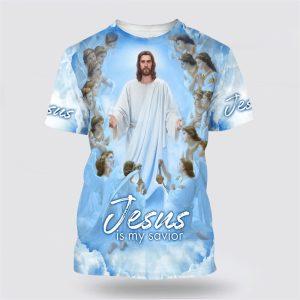 Jesus Is My Savior All Over Print 3D T Shirt Gifts For Christian Families 1 qcoetp.jpg