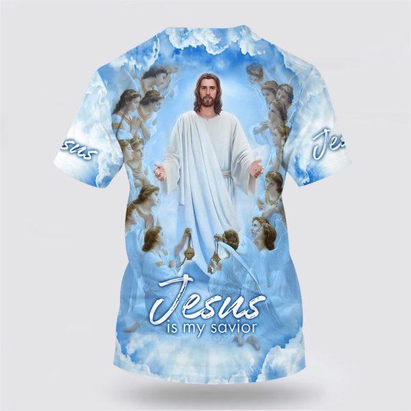 Jesus Is My Savior All Over Print 3D T Shirt – Gifts For Christian Families