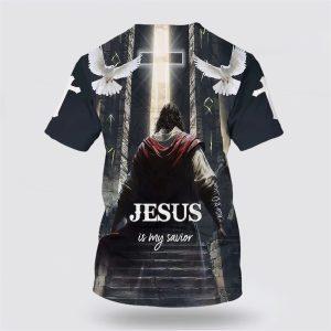 Jesus Is My Savior Christian Cross Dove All Over Print 3D T Shirt Gifts For Christian Families 2 ev4xvc.jpg