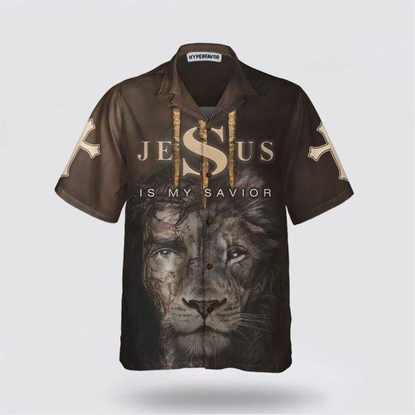Jesus Is My Savior Christian Hawaiian Shirts For Men – Gifts For People Who Love Jesus