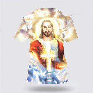 Jesus Is My Savior Cross All Over Print 3D T Shirt Gifts For Christians 2 nrjpwc.jpg