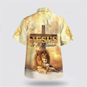 Jesus Is My Savior Cross Christian Hawaiian Shirt Gifts For People Who Love Jesus 2 rgun9b.jpg
