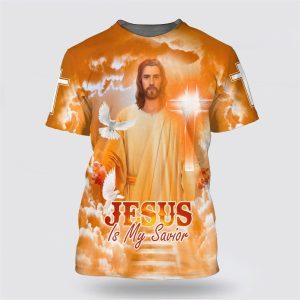 Jesus Is My Savior Dove All Over Print 3D T Shirt Gifts For Christian Friends 1 uutorp.jpg