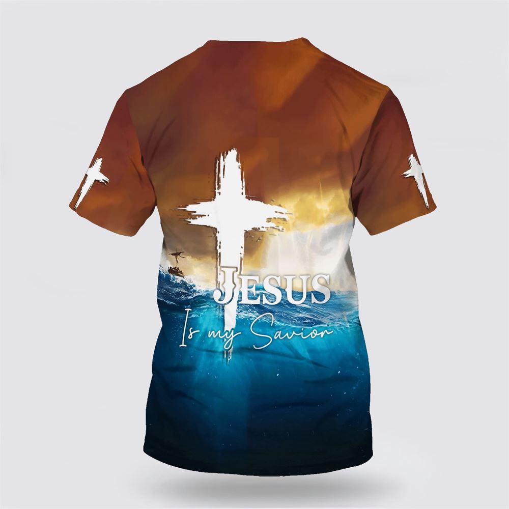 Jesus Is My Savior Hands All Over Print 3D T Shirt – Gifts For Christian Friends