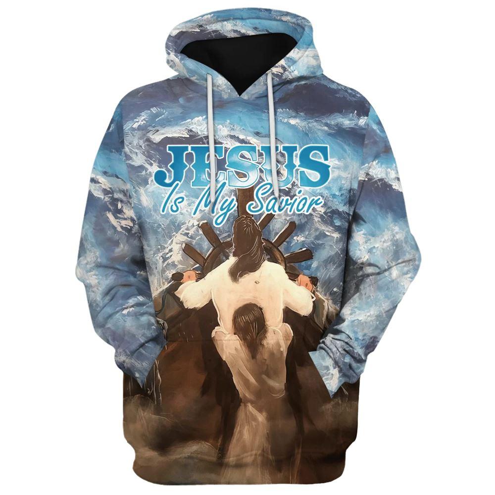 Jesus Is My Savior Hoodies Jesus All Over Print 3D Hoodie – Gifts For Christian Families Jesus Is My Savior Hoodies Jesus All Over Print 3D Hoodie – Gifts For Christian Families