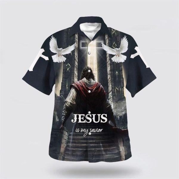 Jesus Is My Savior Jesus Go To Heaven Hawaiian Shirts – Gifts For People Who Love Jesus