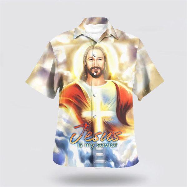 Jesus Is My Savior Jesus Smile Hawaiian Shirts – Gifts For People Who Love Jesus