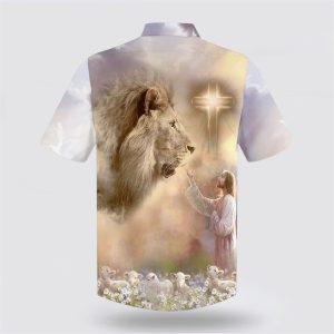 Jesus Is My Savior Lion Hawaiian Shirt Gifts For People Who Love Jesus 2 d9reew.jpg