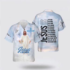 Jesus Is My Savior Peace Hawaiian Shirts…