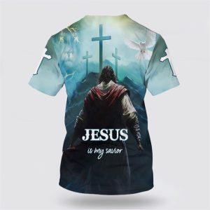 Jesus Is My Savior Picture All Over Print 3D T Shirt Gifts For Christian Friends 2 b1ptku.jpg