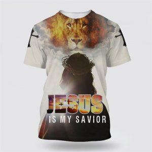 Jesus Is My Savior Potrait All Over Print 3D T Shirt Gifts For Christian Friends 1 tqxepm.jpg
